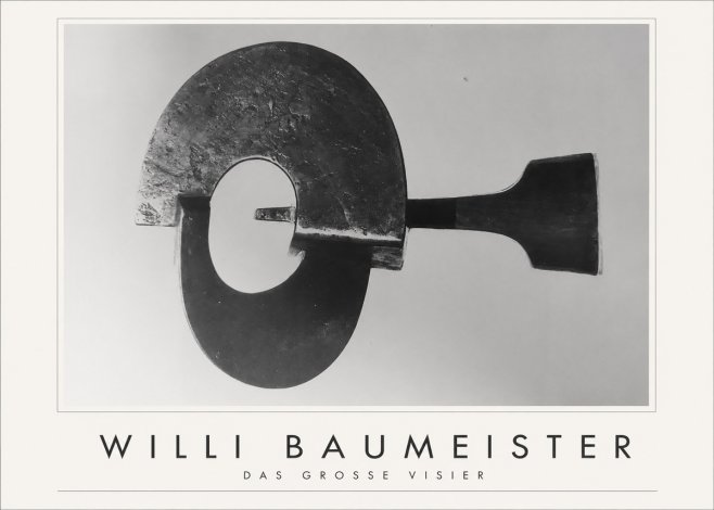 Willi Baumeister Das Grosse Visier No3 - Juliste