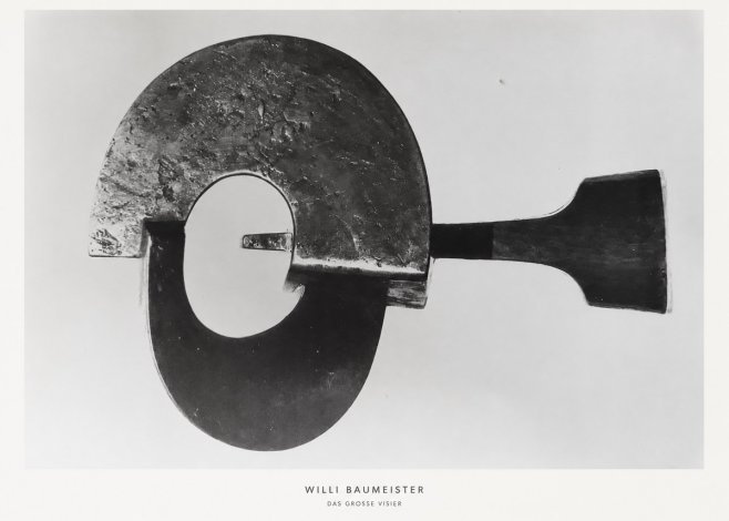 Willi Baumeister Das Grosse Visier No5 - Juliste